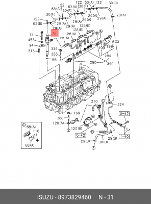 Распылитель 8-97382-946-0 ISUZU