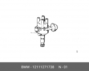 Распределитель зажигания 12 11 1 271 738 BMW