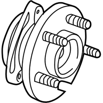 Ступица колеса 52098679AD CHRYSLER