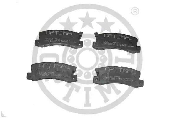 Комплект тормозных колодок, диско 9807 OPTIMAL