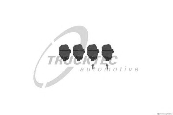 Комплект тормозных колодок, диско 02.35.114 TRUCKTEC