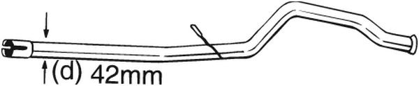 Выпускной трубопровод 889-183 BOSAL
