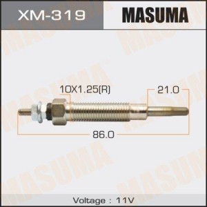 Свеча накаливания XM-319 MASUMA