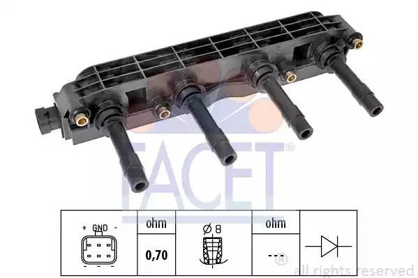 Катушка зажигания 9.6299 FACET
