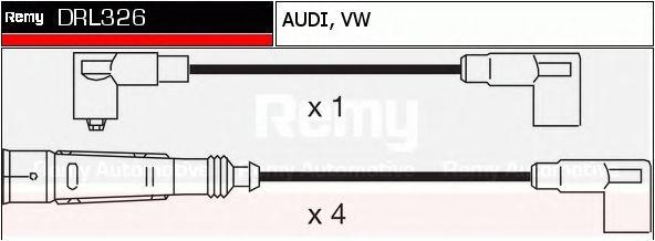 Ккомплект проводов зажигания DRL326 DELCO REMY