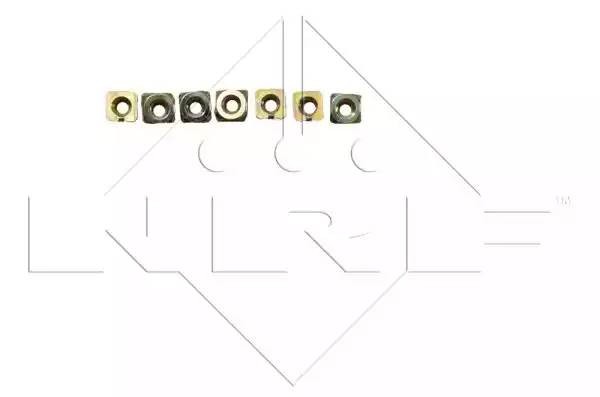 Радиатор, охлаждение двигател 506728 NRF