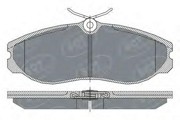Комплект тормозных колодок, диско SP257 SCT