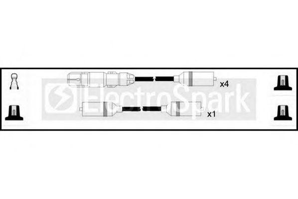 Ккомплект проводов зажигания OEK545 STANDARD