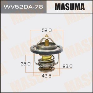 Термостат системы охлаждения WV52DA-78 MASUMA