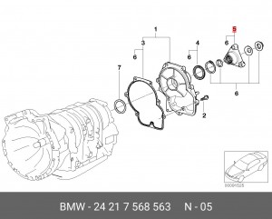 Деталь 24 21 7 568 563 BMW