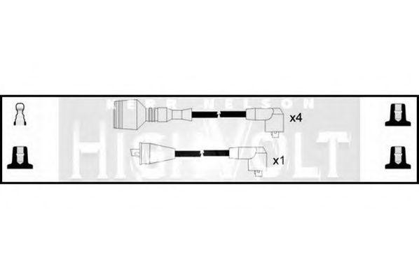 Ккомплект проводов зажигания OEF071 STANDARD