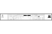 Ккомплект проводов зажигания OEF620 STANDARD