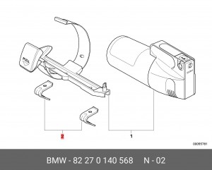 Деталь 82 27 0 140 568 BMW