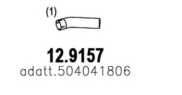 Выпускной трубопровод 129157 ASSO