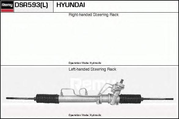 Рулевой механизм DSR593L DELCO REMY