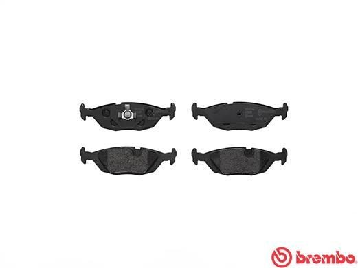 Комплект тормозных колодок, диско P06009 BREMBO