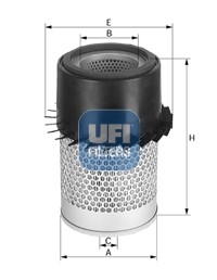 Воздушный фильтр 27.997.00 UFI