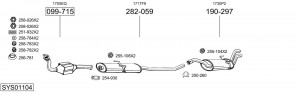 Предглушитель выхлопных газов 177271 BOSAL