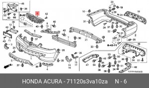 Деталь 71120S3VA10ZA HONDA
