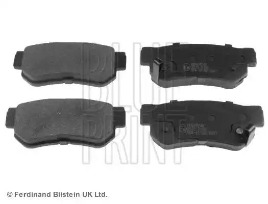 Комплект тормозных колодок, диско ADG04249 BLUE PRINT