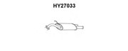 Глушитель выхлопных газов конечный HY27033 VENEPORTE
