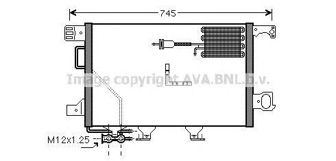 Конденсатор, кондиционер MSA5361 AVA