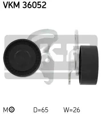Натяжной ролик, поликлиновой  ремень VKM36052 SKF