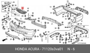 Деталь 71120S3VA01 HONDA