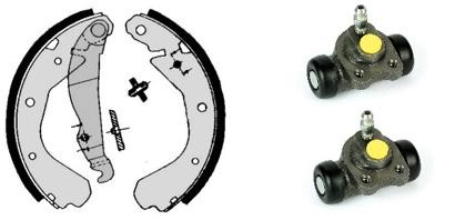 Комплект тормозных колодок H 59 027 BREMBO