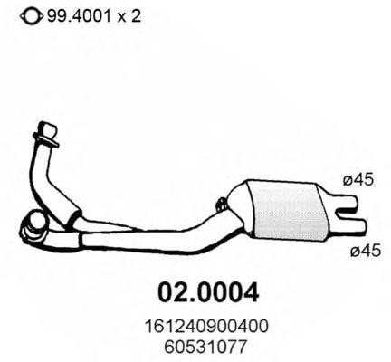 Катализатор 020004 ASSO
