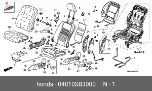 Деталь 04810SB3000 HONDA