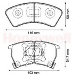 Комплект тормозных колодок, диско 572239B BENDIX JURID