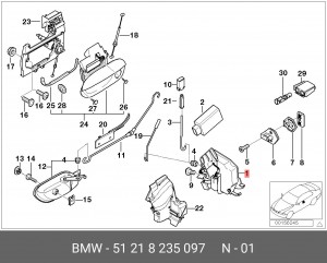Деталь 51 21 8 235 097 BMW