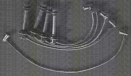 Ккомплект проводов зажигания 88607180 TRISCAN