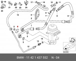 Деталь 11 42 1 437 552 BMW