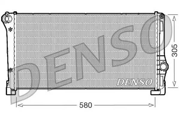 Радиатор, охлаждение двигател DRM09104 DENSO