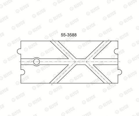Подшипник 553588 GLYCO