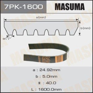 Ремень приводной 7PK-1600 MASUMA