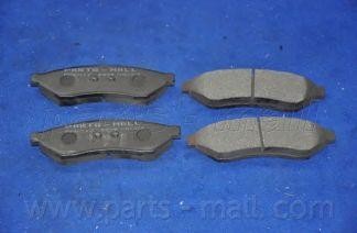 Колодки тормозные дисковые PKC-017 PMC PARTS MALL