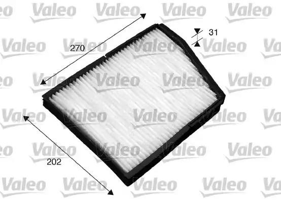 Фильтр салона 698859 VALEO PHC