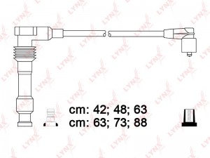 Провода высоковольтные системы зажигания (комплект) SPC5917 LYNXAUTO