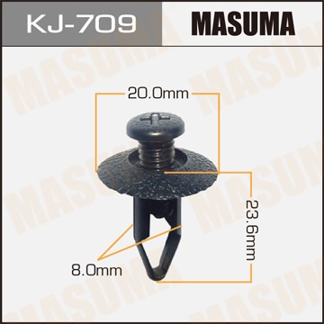 Клипса крепежная KJ709 MASUMA