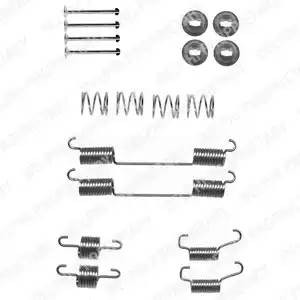Комплектующие, тормозная колодка LY1322 DELPHI
