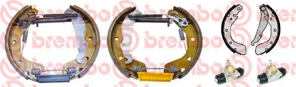 Комплект тормозных колодок K 59 045 BREMBO