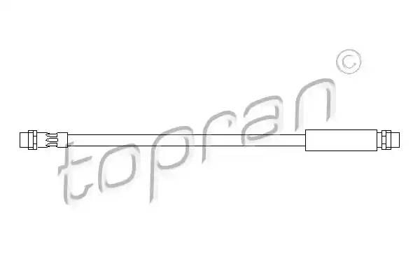 Шланг тормозной 104 350 HANS PRIES