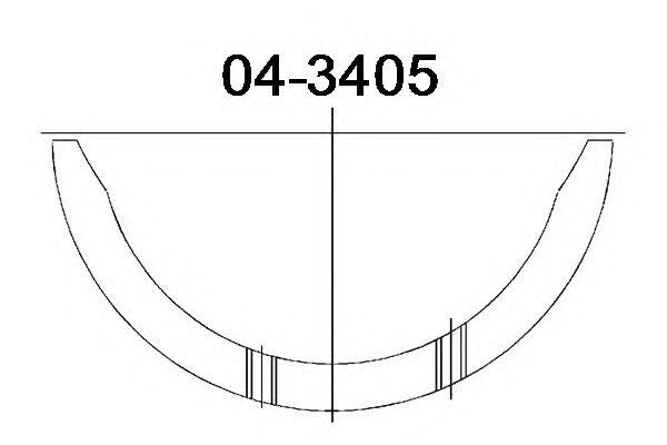 Подшипник 04-3405 GLYCO