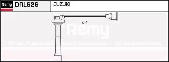 Ккомплект проводов зажигания DRL626 DELCO REMY