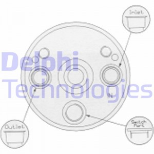 Осушитель, кондиционер TSP0175131 DELPHI