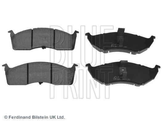 Комплект тормозных колодок, диско ADA104202 BLUE PRINT