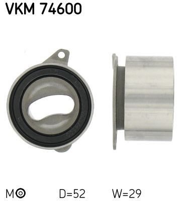 Натяжной ролик, ремень ГРМ VKM74600 SKF